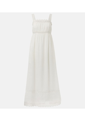 Posse Grace lace-trimmed maxi dress