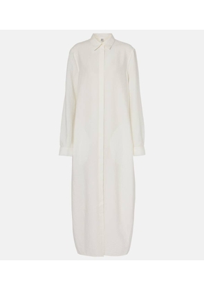 Toteme Silk-blend shirt dress