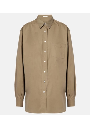 The Row Sveva silk shirt