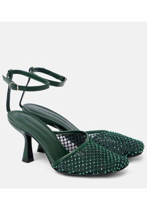 Christopher Esber Minette 80 crystal-embellished pumps