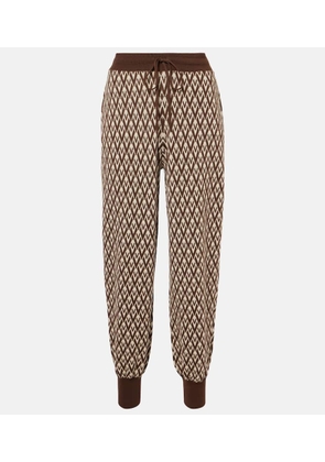 Valentino Toute la V virgin wool sweatpants