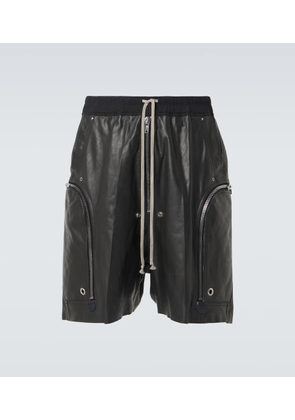 Rick Owens Leather shorts