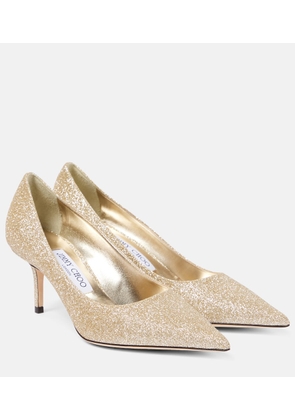 Jimmy Choo Love 65 glitter pumps