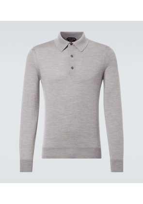 Tom Ford Cashmere and silk polo sweater