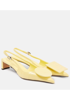 Jacquemus Les Slingbacks Duelo 40 leather pumps