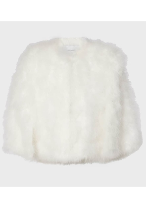 Yves Salomon Feather jacket