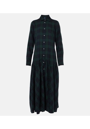 Polo Ralph Lauren Plaid twill shirt dress