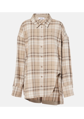 The Attico Cotton-blend shirt