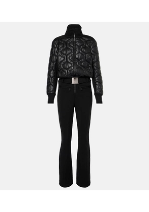 Toni Sailer Conni Special quilted faux leather ski suit