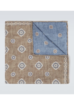 Brunello Cucinelli Silk pocket square