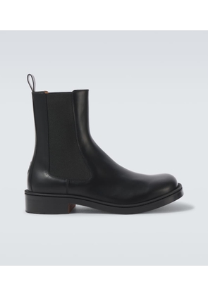 McQueen Trunk leather Chelsea boots