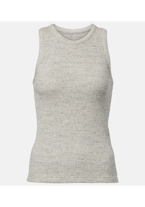 Bottega Veneta Ribbed-knit cotton tank top