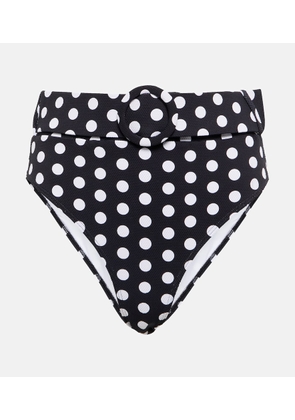 Alexandra Miro Ursula polka-dot bikini bottoms