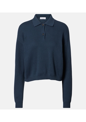 Brunello Cucinelli Cotton polo sweater