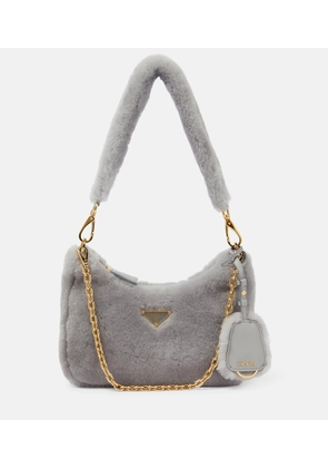 Prada Re-Edition 2005 shearling shoulder bag