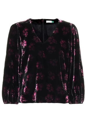 Rixo Millie velvet top