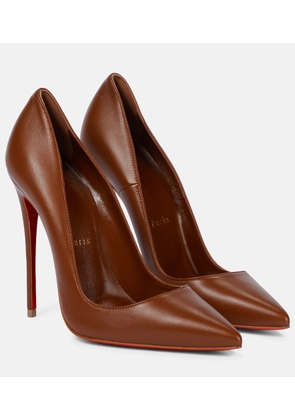 Christian Louboutin So Kate 120 leather pumps