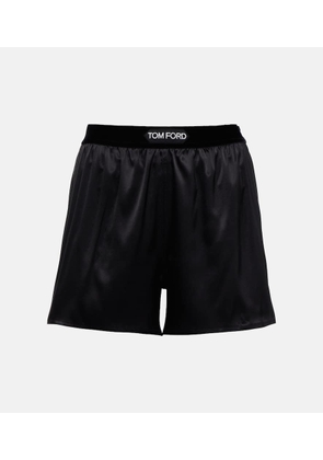 Tom Ford Silk-blend shorts
