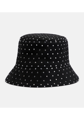 Ruslan Baginskiy Embellished wool bucket hat