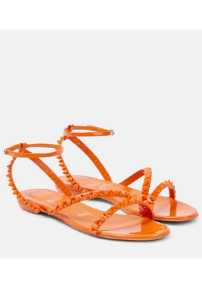 Christian Louboutin Mafaldina Spikes leather sandals