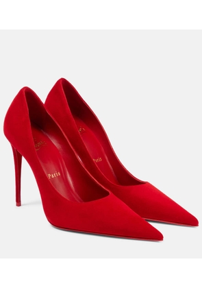 Christian Louboutin Kate Max 100 suede pumps