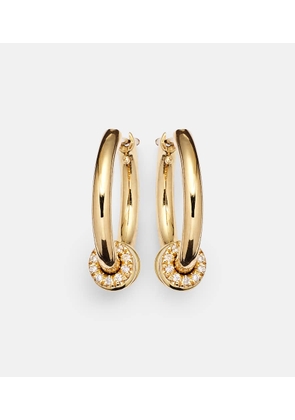 Spinelli Kilcollin Ara 18kt gold earrings with white diamonds
