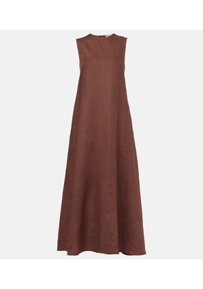 Asceno Tallin linen maxi dress