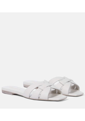 Saint Laurent Tribute leather sandals