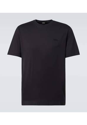 Zegna Logo cotton jersey T-shirt