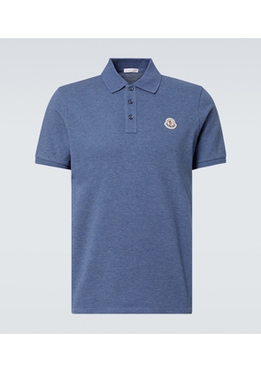 Moncler Cotton pique polo shirt
