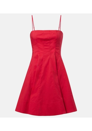 Staud Wylie cotton minidress