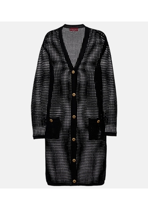 Gucci Semi-sheer cotton cardigan
