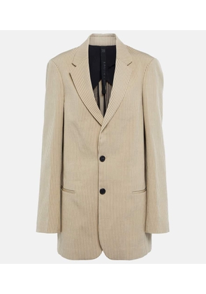 Petar Petrov Isaac striped cotton-blend blazer
