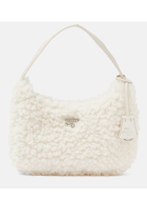 Prada Re-Edition 2000 Mini shearling shoulder bag