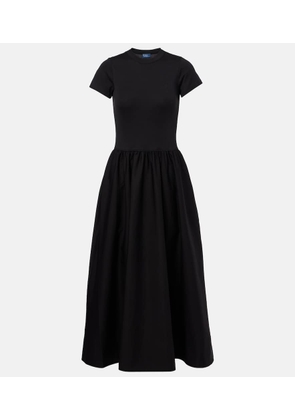 Polo Ralph Lauren Cotton jersey midi dress