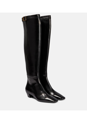 Tom Ford Leather over-the-knee boots