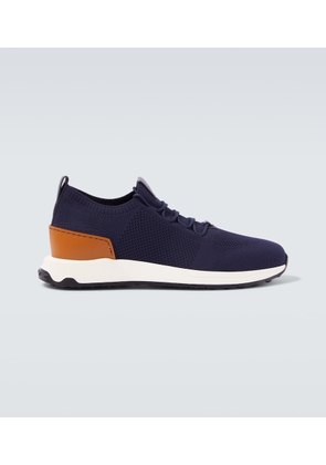 Tod's Leather-trimmed sneakers