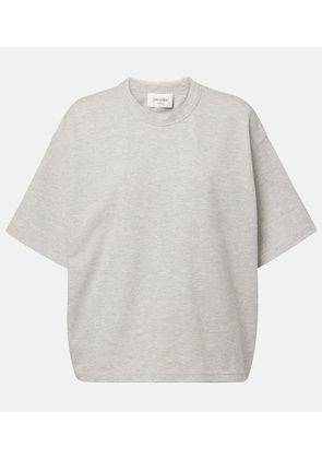 Saint Laurent Cassandre oversized cotton-blend T-shirt