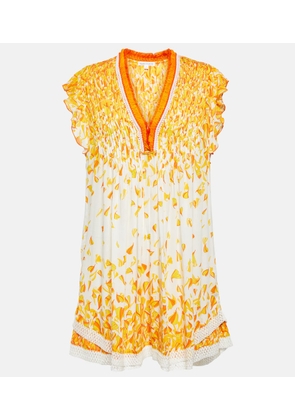 Poupette St Barth Sasha printed minidress