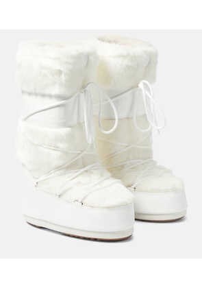 Moon Boot Icon faux fur-trimmed snow boots