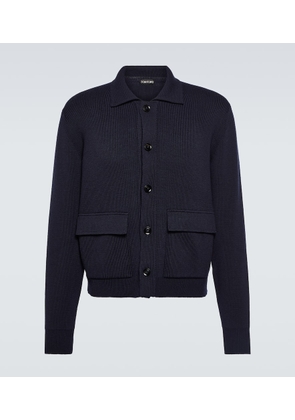 Tom Ford Wool and silk cardigan