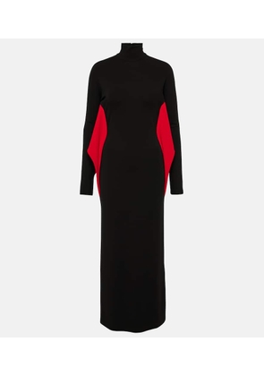 Ferragamo Mockneck midi dress