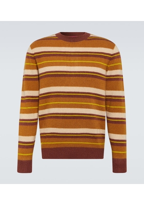 The Elder Statesman Striped cashmere sweater