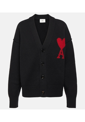 Ami Paris Ami De Cour wool cardigan