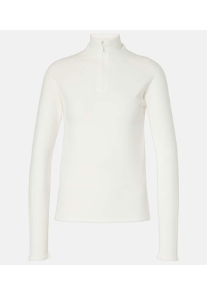 The Row Patti zip-up top