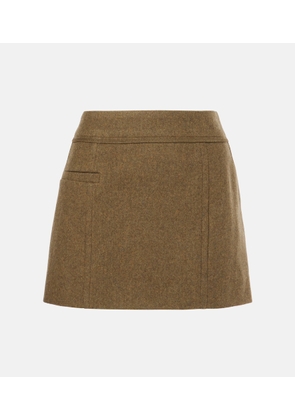 Victoria Beckham Wool miniskirt