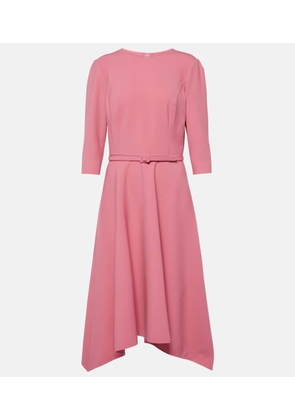 Oscar de la Renta Wool-blend midi dress