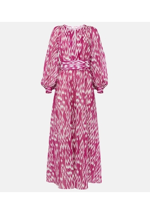 Eres Tornado balloon-sleeve maxi dress