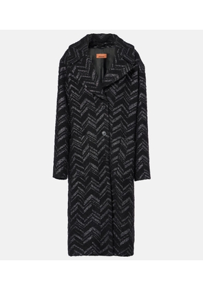 Missoni Zigzag lame coat