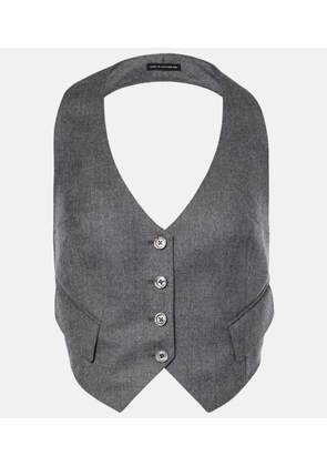 Tom Ford Wool twill vest